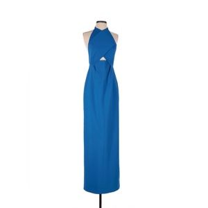 Elegant Solace London Blue Halter dress / gown / maxi / cocktail